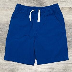 Hanna Andersson Kids Blue Shorts with White Drawstring
